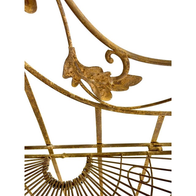 Victorian Plant Shelf in Wrought Iron, 1920s For Sale - Image 6 of 7