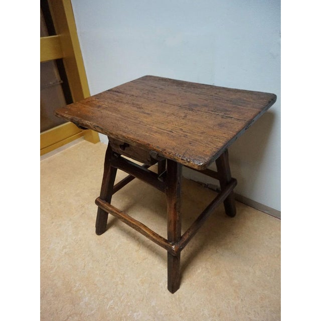 Small Antique Merchant Table, 1900s For Sale - Image 16 of 18
