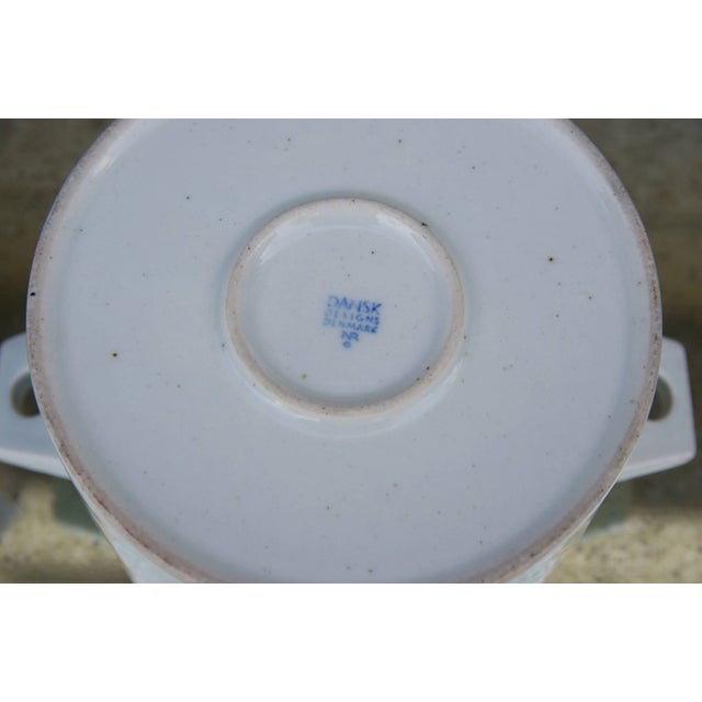 1960s Modern Glazed Scandinavian Vessels - A Pair For Sale - Image 5 of 7