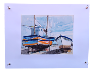 Michel Roubille, L'Ile d'Yeu, 2001, Watercolor