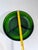 1940s Mid Century Modern Retro Starburst Green and Brass Divided Candy Dish For Sale - Image 10 of 12