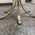 Italian Mid-Century Brass + Chrome Round Glass Dining Table, Vintage For Sale - Image 11 of 12