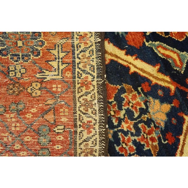 Mid-19th Century N.W. Persian Bakshaiesh Shrub Carpet ( 5'4" x 6' - 163 x 183 ) For Sale - Image 9 of 9