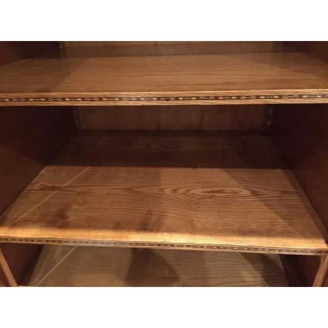 Wood French Art Deco Five-Door Buffet With Silver Plaques For Sale - Image 7 of 9