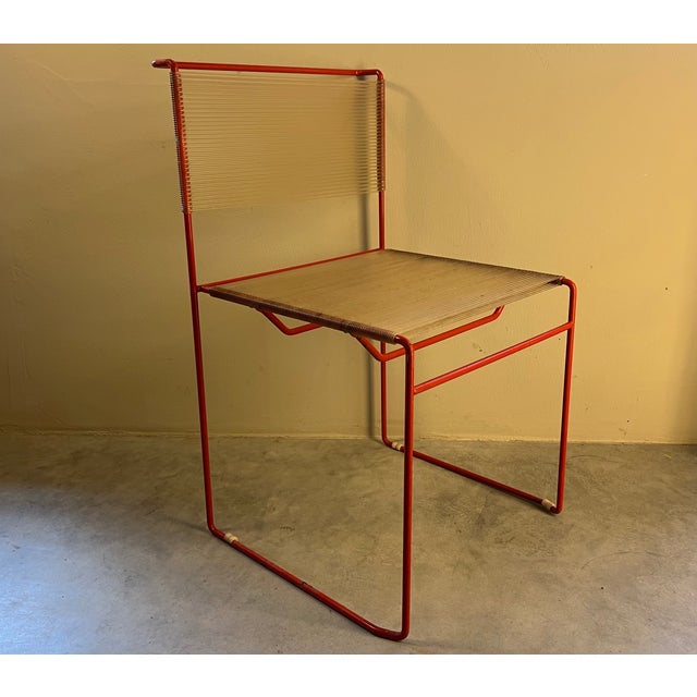 Vintage Italian Flyline Spaghetti Chairs by Giandomenico Belotti, Set of 2 For Sale - Image 3 of 14
