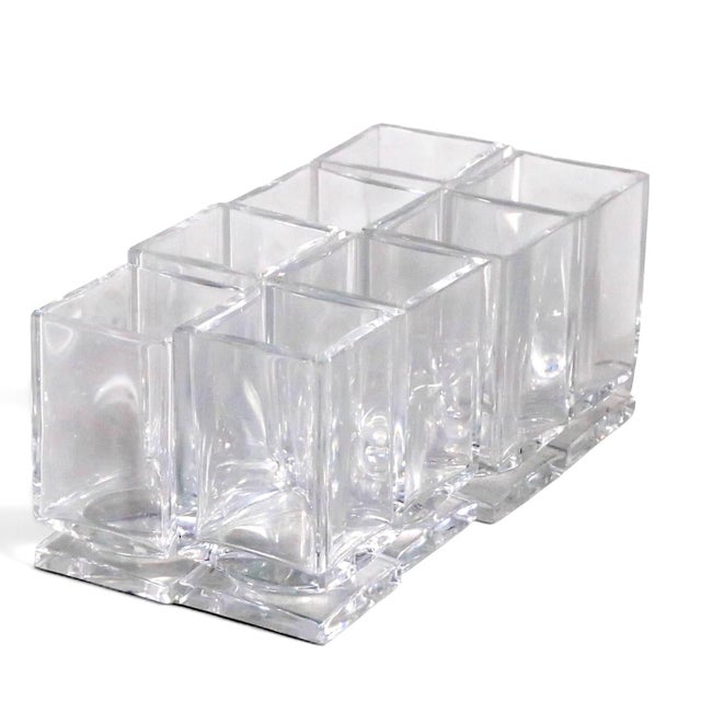 Mid-Century Modern Mid 20th Century Baccarat Art Deco Hollywood Regency Shot Glasses - Set of Eight For Sale - Image 3 of 10