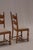 Beige Mid-Century French Side Chairs in the manner of Charles Dudouyt, 1960s, Set of 2 For Sale - Image 8 of 10