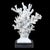 Contemporary Vintage Coral on Lucite For Sale - Image 3 of 3