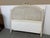 Full Size French Provincial Carved Cane Headboard, Vintage For Sale - Image 11 of 12