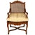 Late 19th Century Regence Style Caned Fauteuil with Cushion For Sale - Image 5 of 5