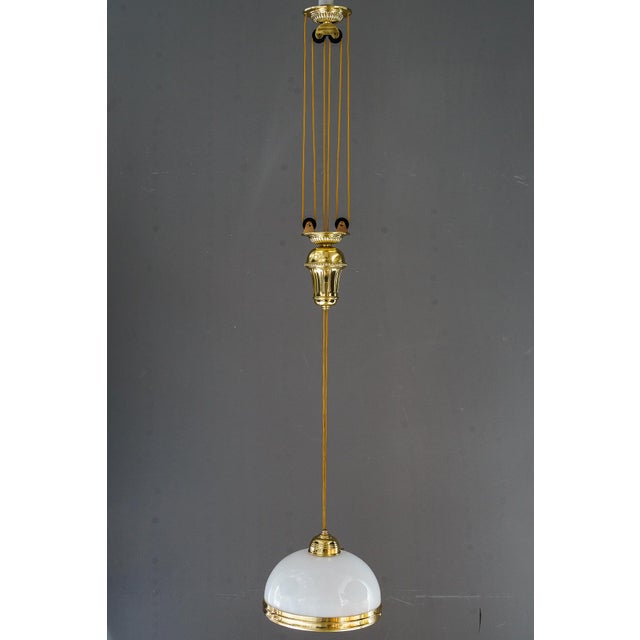 Gold Vintage Art Deco Adjustable Pendant, 1920s For Sale - Image 8 of 8