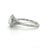 Tiffany & Co. Soleste 1.00 CTTW Diamond Engagement Ring, Platinum, Size 6 For Sale In Chicago - Image 6 of 9