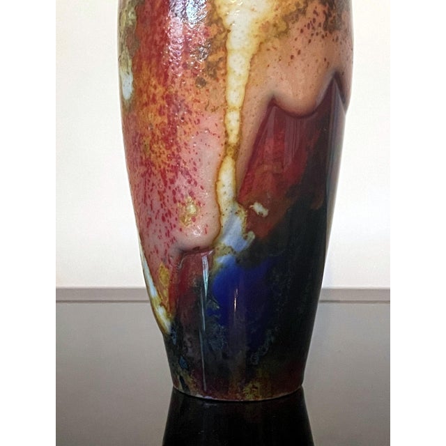 Ceramic Ceramic Vase Royal Doulton Chang Ware For Sale - Image 7 of 18