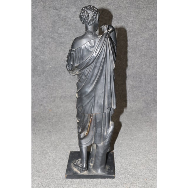 Black 19th Century Neoclassical Bronze of Diane De Gabies by Susse Freres For Sale - Image 8 of 10