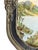 Mid 20th Century Vintage Folk Art Landscape Painting in Ornate Carved Frame For Sale - Image 5 of 10