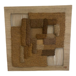 1976 Don Freedman Jute Wall Art For Sale