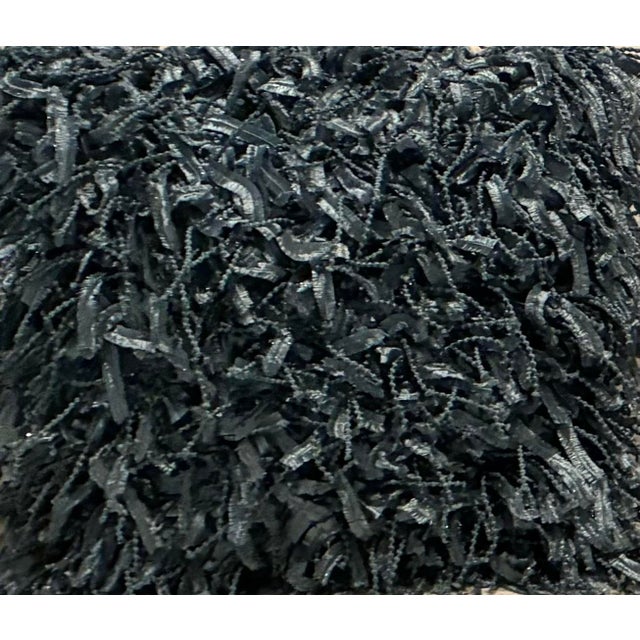 Gorgeous Smokey blue plush decorative fringe pillows. Excellent condition for decor in formal living space, bedroom, or...