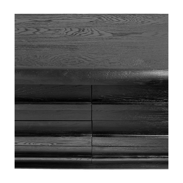 Wood Black Sierra 6-Drawer Dresser For Sale - Image 7 of 8
