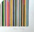 Sarah Vaaler Modern Minimalist Color Pencil Drawing With Circles and Stripes For Sale - Image 4 of 8