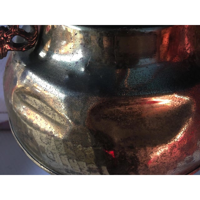 Brass Flower Umbrella Stand, 1960s For Sale - Image 4 of 17