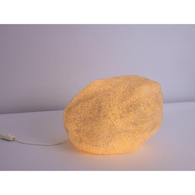 Plastic Dora Moon Rock Lamp by André Cazenave, Italy, 1970s For Sale - Image 7 of 9