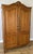 Vintage French Louis XVI Style Carved Oak 2-Door Wardrobe For Sale - Image 11 of 11