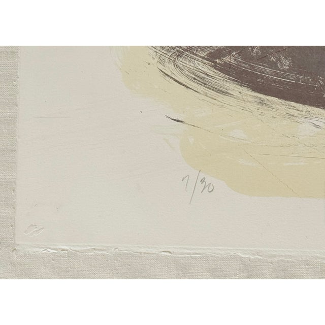 Mark Lere (American B. 1950), Signed Lithograph Entitled “Gullet” 1986 For Sale - Image 4 of 16