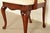 Thomasville Queen Anne Carved Solid Mahogany Dining Chairs | Set of Six For Sale - Image 11 of 15