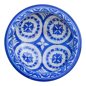 Moorish Ceramic Plate W/ Motif