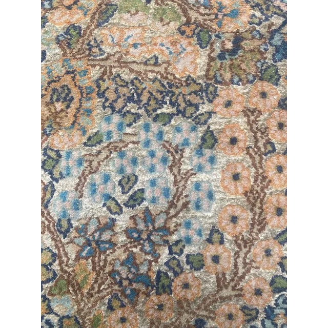 1960s Vintage Indian Punjab Rug, 1960s For Sale - Image 5 of 12