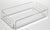 Mid-Century Modern 1980s Dorothy Thorpe Style Sculptural Rectangle Clear Lucite Serving Tray For Sale - Image 3 of 15