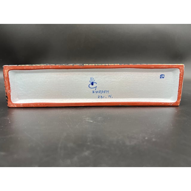 Carnival Vase by Stig Lindberg for Gustavsberg, 1960s For Sale - Image 3 of 5