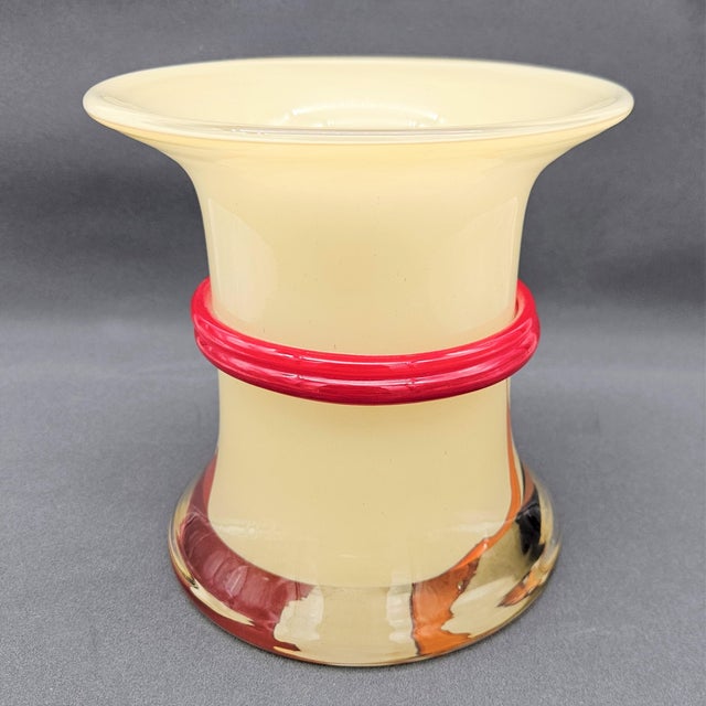 1970s Glass Vase by Monica Backström for Kosta Boda, 1960s For Sale - Image 5 of 6