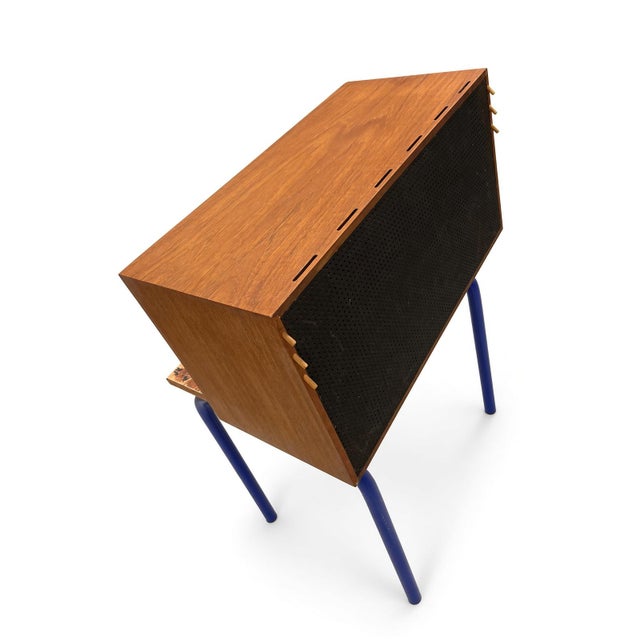 Teak LP Record Cabinet by Poul Cadovius for Cado, 1960s For Sale - Image 9 of 11