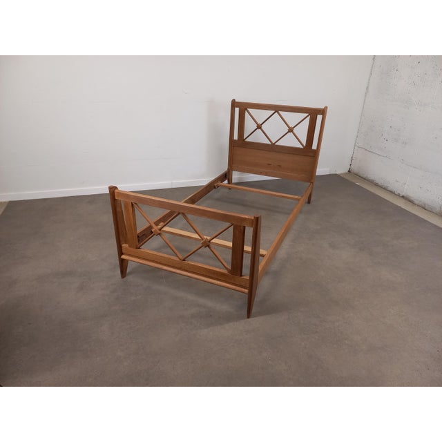 Bed from Saint Sabin Workshop, 1950s For Sale - Image 4 of 15