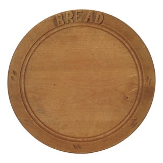 Antique English Bread Board For Sale