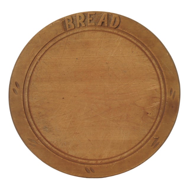 Antique English Bread Board For Sale