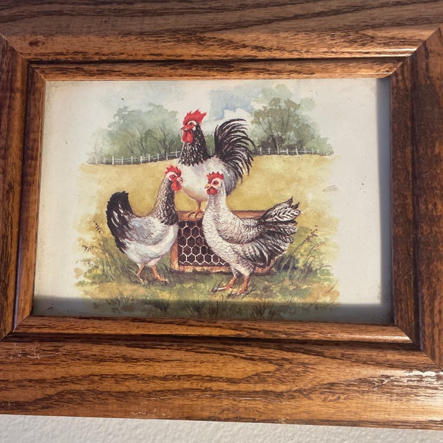 1960s 1960s Framed Peggy Thatch-Sibley Prints 5X7in - 2 pcs For Sale - Image 5 of 7