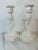 Italian Italian Glass Candlesticks For Sale - Image 3 of 8