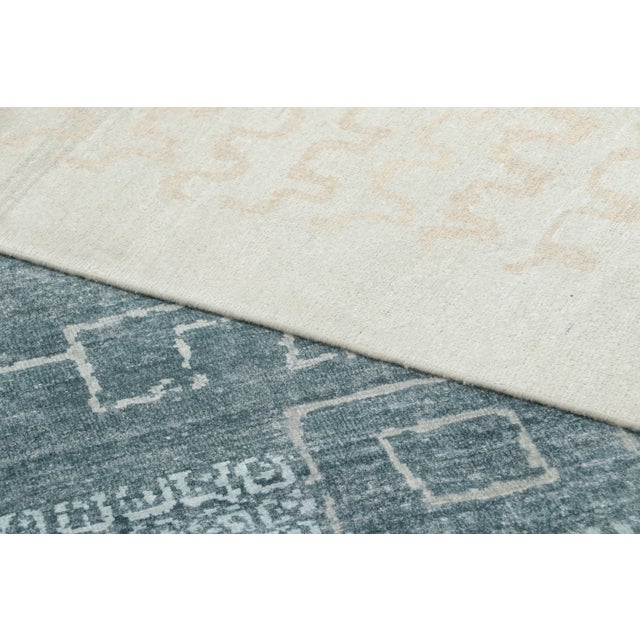 Textile Contemporary French Deco Style Rug, Geometric Design by Rug & Kilim, India For Sale - Image 7 of 9