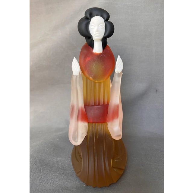 Brown Geisha in Murano Glass by Salviati & Co. for Made Murano Glass, 1930s For Sale - Image 8 of 10
