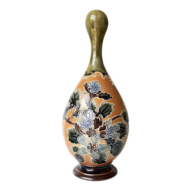 Royal Doulton Art Union of London Floral Vase For Sale