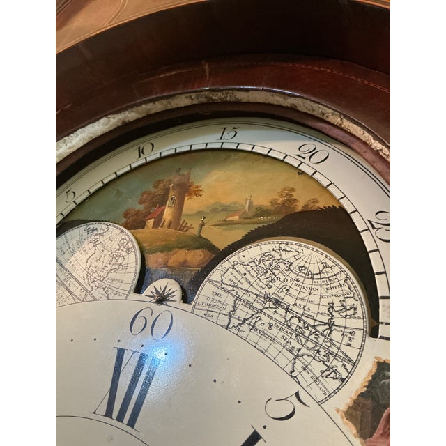 Discover a stunning centerpiece for your home with this exquisite 'Four Seasons' Grandfather Clock by W. Lawrence,...
