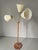1940s Swedish Art Deco Brass and Teak Floor Lamp from Ystad-Metall, 1940s For Sale - Image 5 of 11