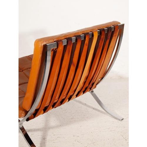 Vintage Barcelona Lounge Chairs by Mies Van Der Rohe for Knoll, 1970s, Set of 2 For Sale - Image 14 of 17
