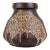 1970s Mid-Century Modern Lapid Pottery "Splat Lava" Hand-Painted Vase by Fiby For Sale