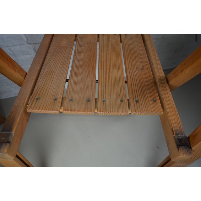 Folding Chair by Aldo Jacober, Alberto Bazzani For Sale - Image 9 of 12