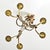 French 19th Century Gilt Bronze Chandelier For Sale - Image 4 of 16