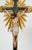 Antique polychrome wooden crucifix of Neapolitan manufacture dating back to the 18th century. The composition consists of...
