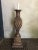 1990s Vintage Large Thomas W. Morgan Silver Giltwood Pineapple Lamps - A Pair For Sale - Image 5 of 11